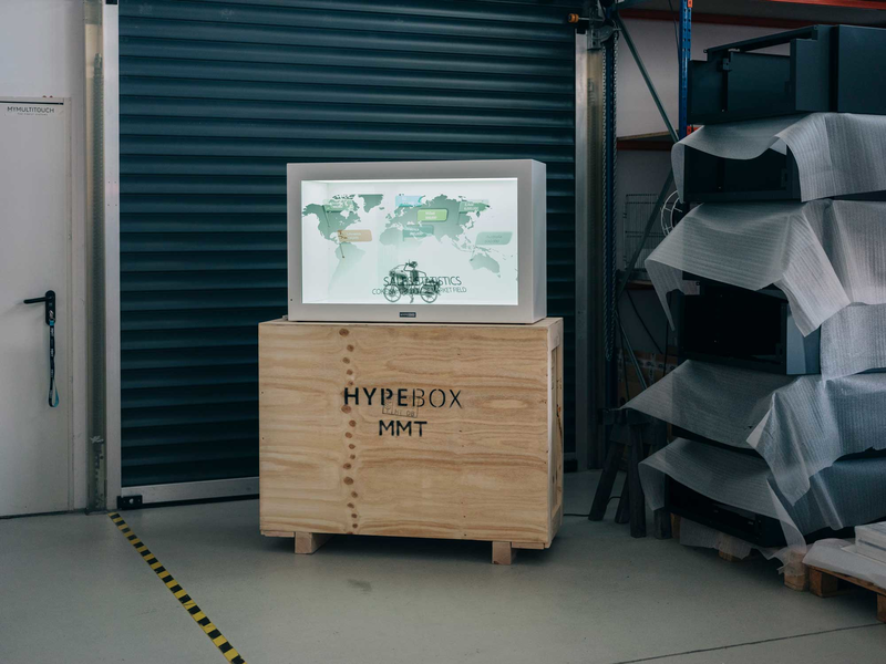 Das Bild zeigt die Hypebox der Firma MMT.