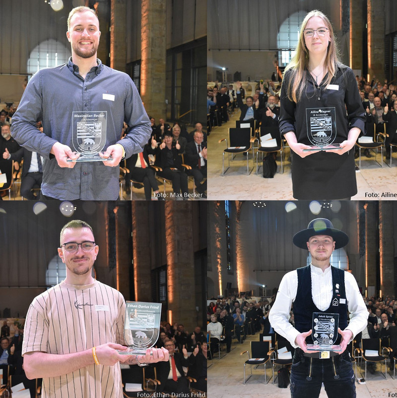 Preisträger der Nachwuchshandwerker