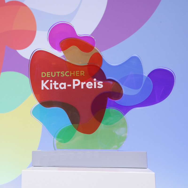 Das Bild zeigt den Deutsche Kita Preis 2021.