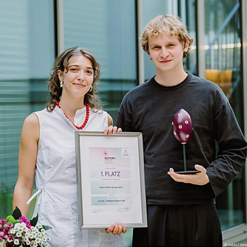Carla Wirths und Max Koch