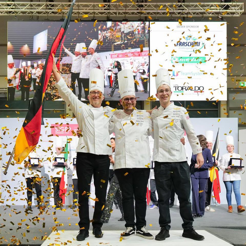 Siegerteam beim Gelato Europa Cup