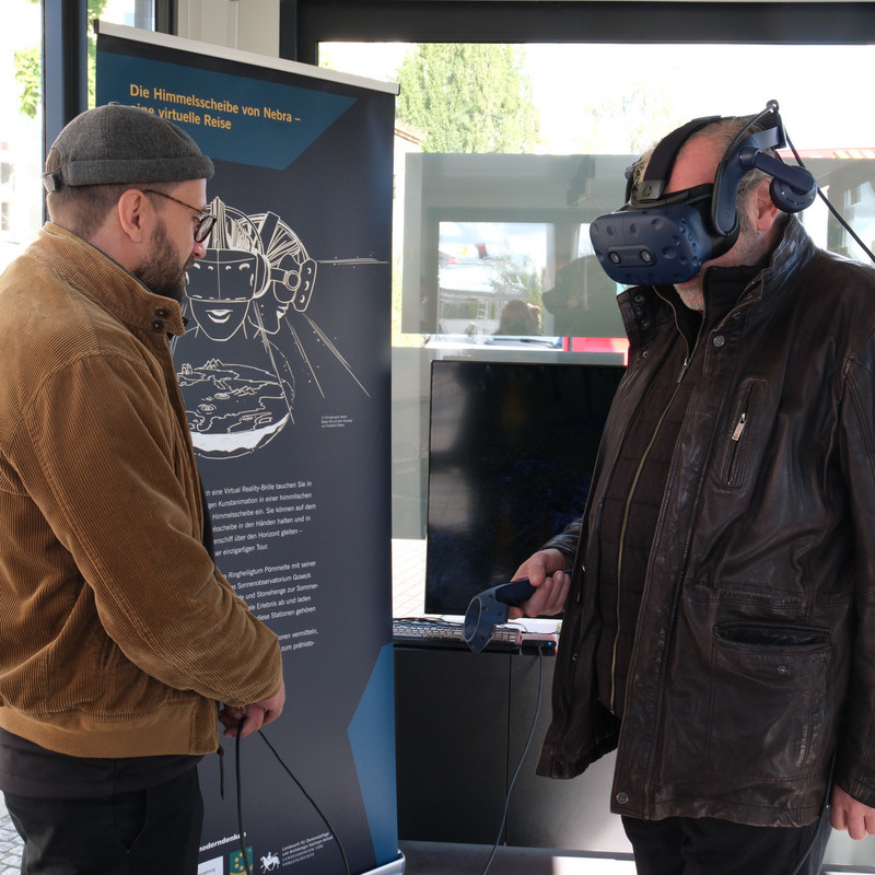 VR-Kunstinstallation 