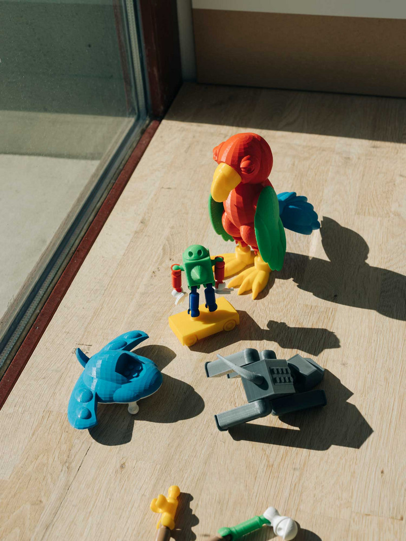Tinker Toys - Kinder entwerfen ihr Spielzeug selbst.