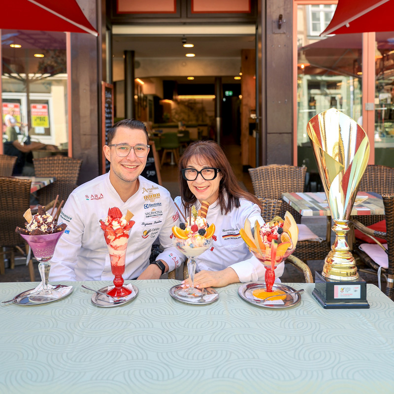 Tiziano Santin, Sieger des Gelato Europe Cup.