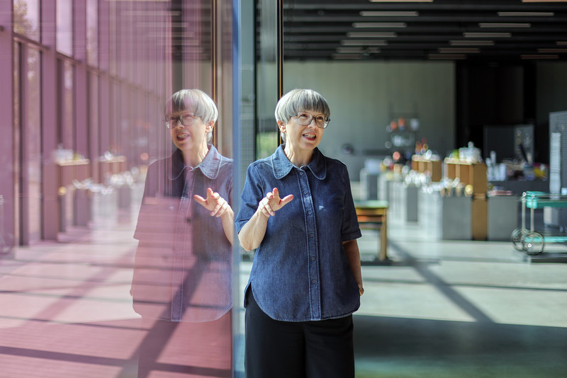 Das Bild zeigt Dr. Barbara Steiner, Direktorin und Vorstand der Stiftung Bauhaus Dessau.