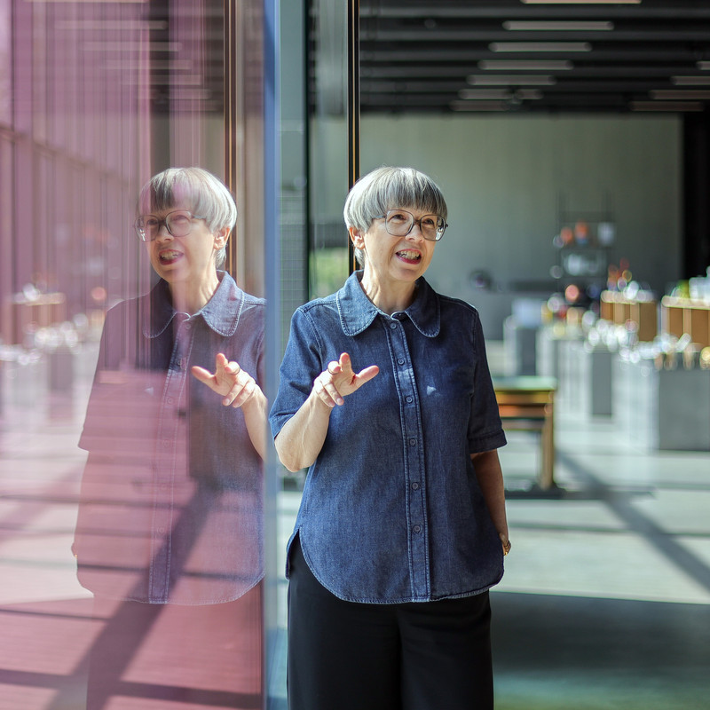Das Bild zeigt Dr. Barbara Steiner, Direktorin und Vorstand der Stiftung Bauhaus Dessau.