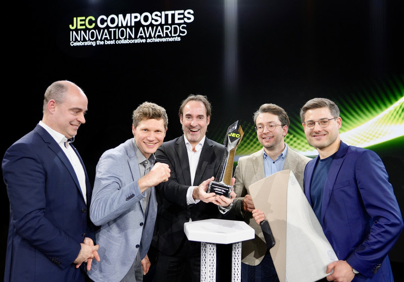 ThermHex Waben beim JEC-Composites-Innovation-Award 2025