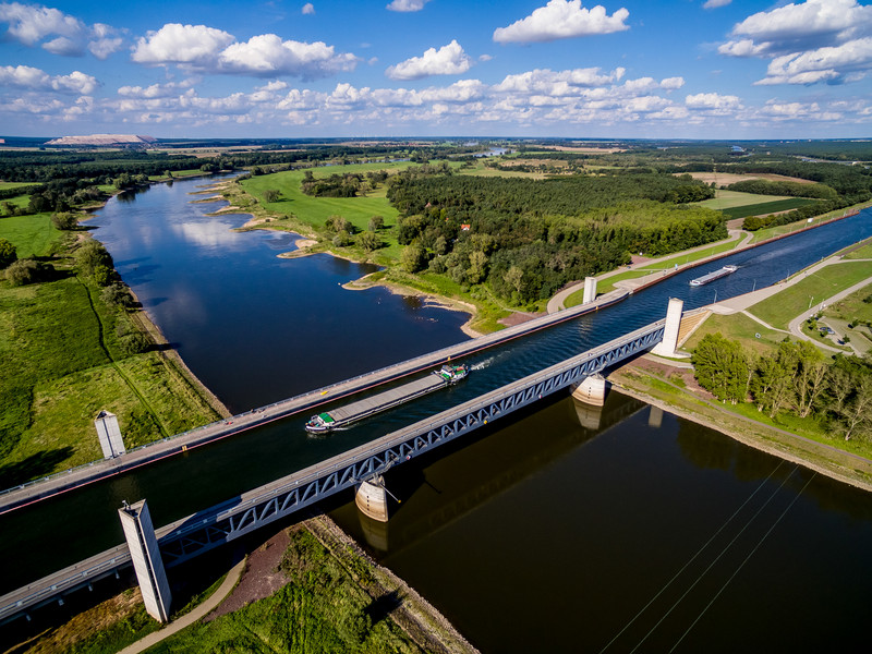 Wasserstraßenkreuz Magdeburg
